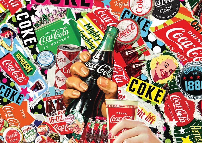 Puzzle 1000 pièces Coca Cola SCHMIDT – Image 2