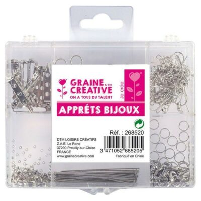Apprêts bijoux GRAINE CREATIVE