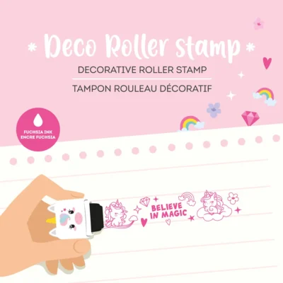 Tampon rouleau décoratif Licorne LEGAMI