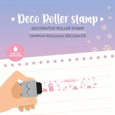 Tampon rouleau décoratif Chat LEGAMI