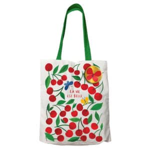 Tote bag Cerises CARTES D’ART