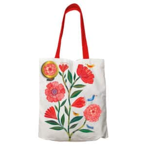 Tote bag Pivoines CARTES D’ART