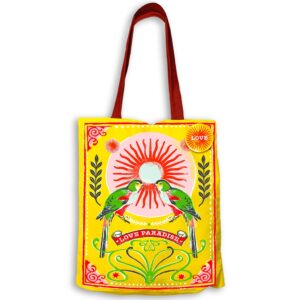 Tote bag Perroquets CARTES D’ART
