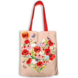 Tote bag Coquelicoeurs CARTES D’ART