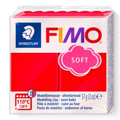 Pâte à modeler Soft Rouge FIMO