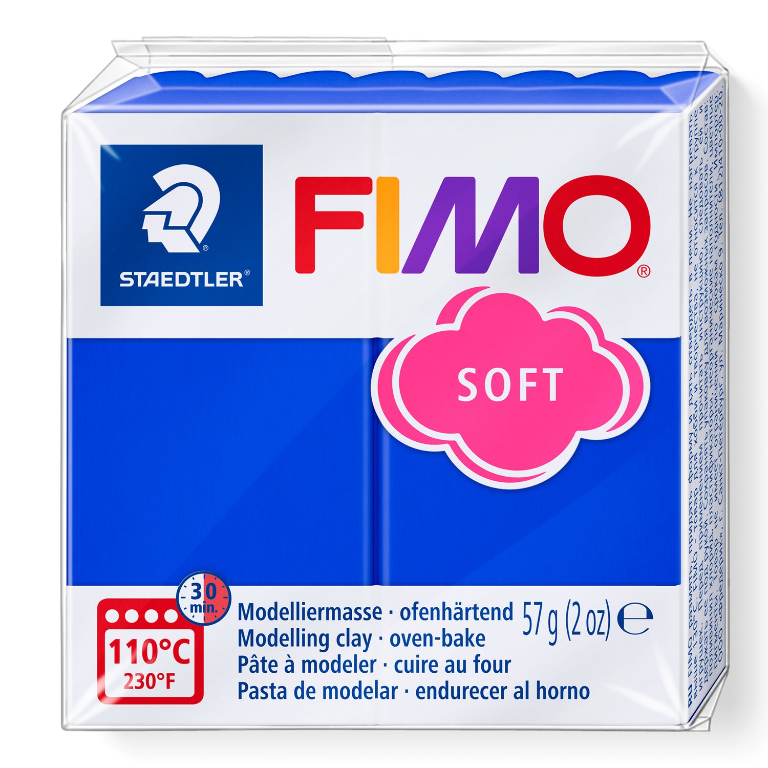 Pâte à modeler Soft Bleu FIMO