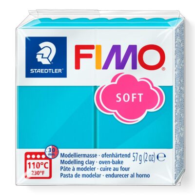 Pâte à modeler Soft Bleu menthe FIMO