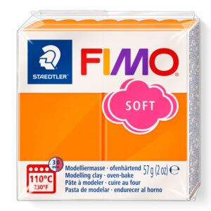 Pâte à modeler Soft Orange FIMO