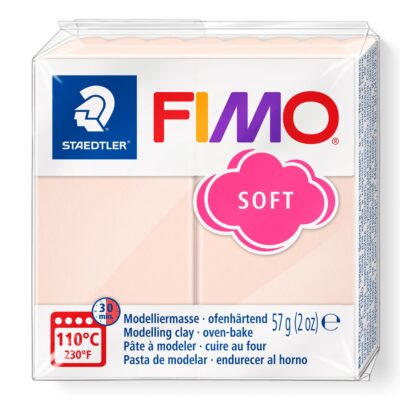 Pâte à modeler Soft Rose pâle FIMO