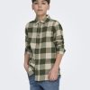 Chemise Gudmund verte - Thumbnail Image 5