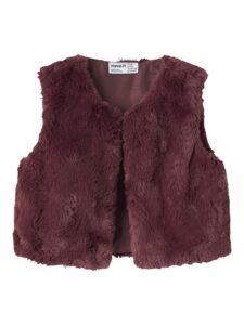 Gilet sans manche bordeaux NAME IT