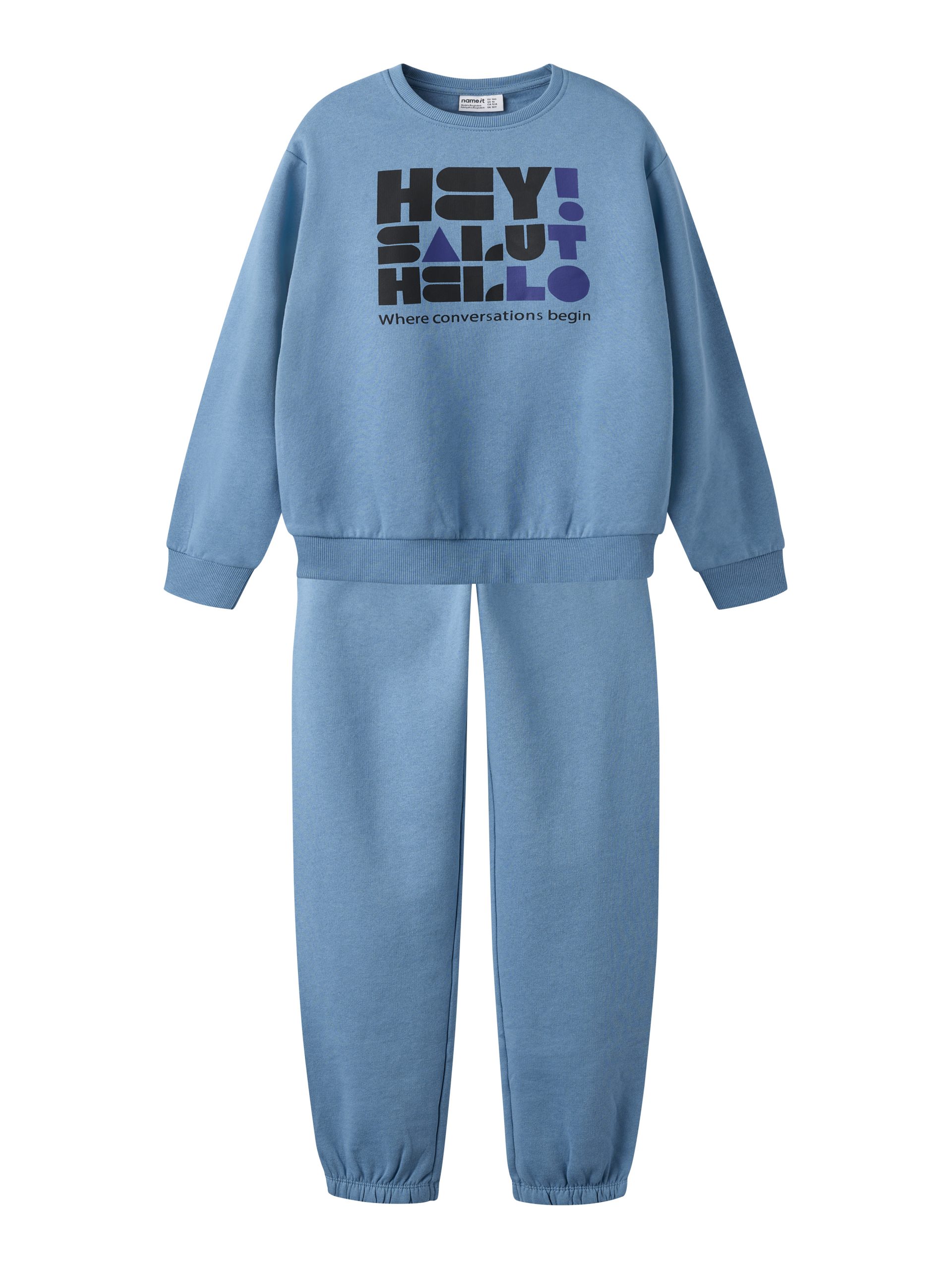 Ensemble Jogging Bleu – Image 1