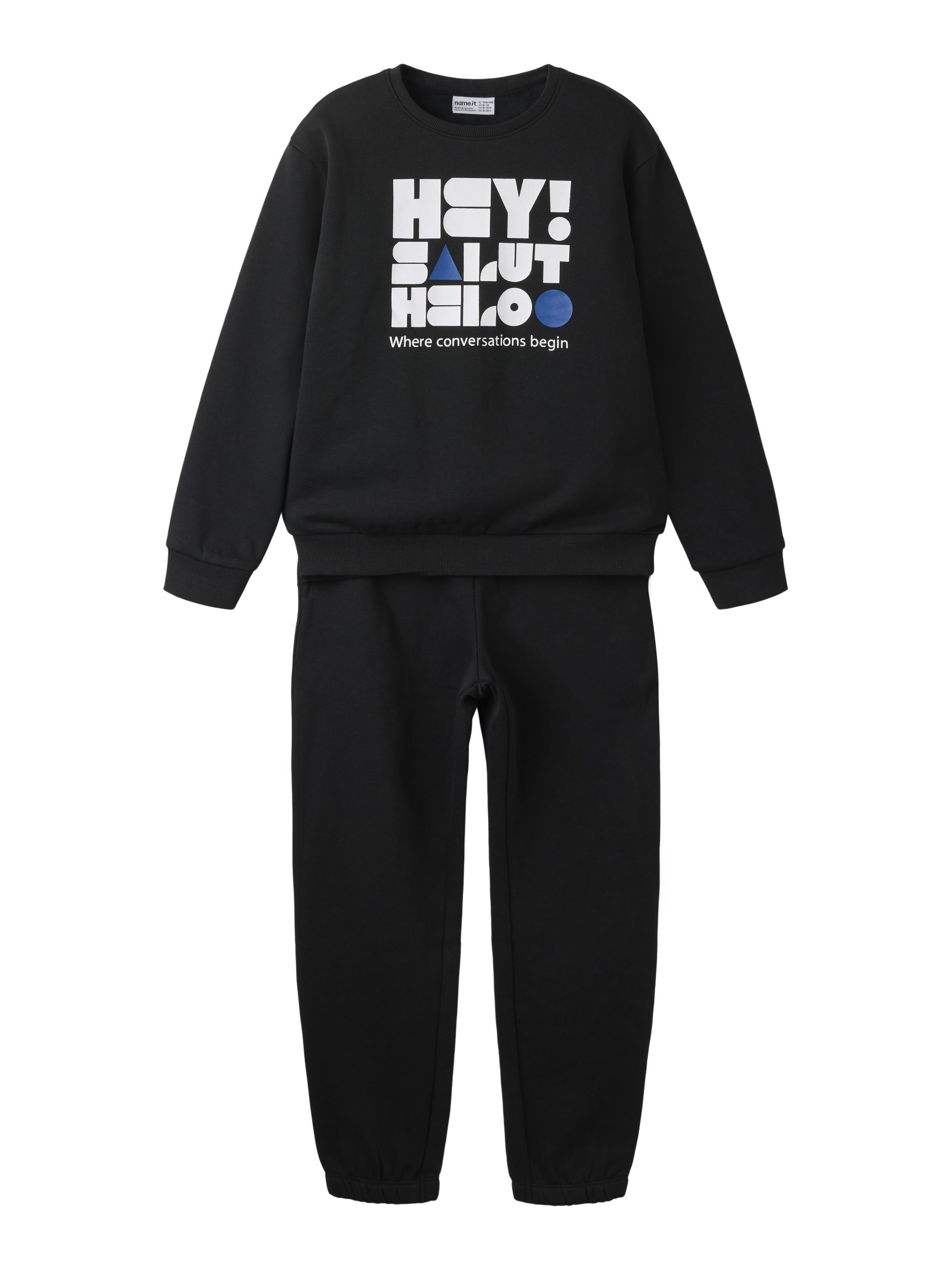 Ensemble Jogging noir – Image 1