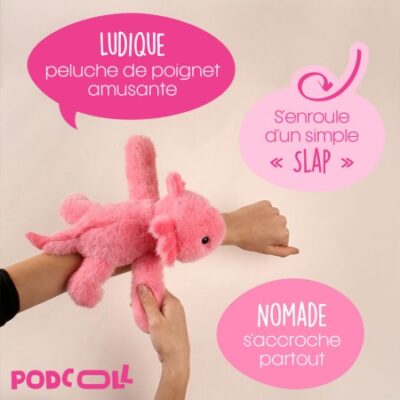 Bracelet slap Axolotl HISTOIRE D'OURS