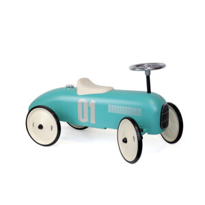 Porteur en métal vintage aqua VILAC