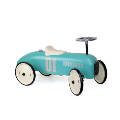 Porteur en métal vintage sauge VILAC