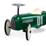 Porteur en métal vintage vert British VILAC