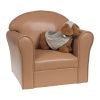 Fauteuil club taupe - Thumbnail Image 2
