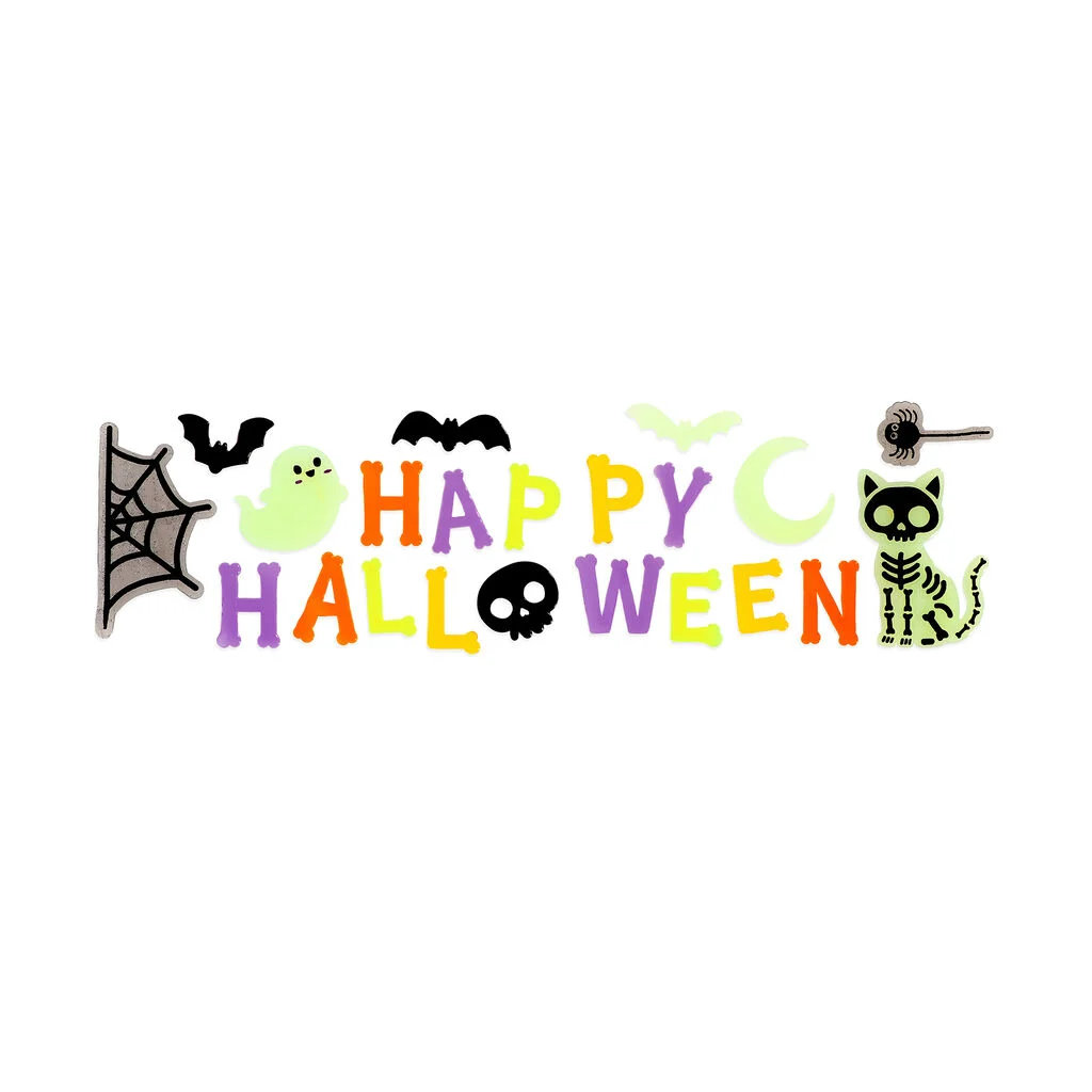 Grand set d'Autocollants pour Fenêtre Halloween – Image 2