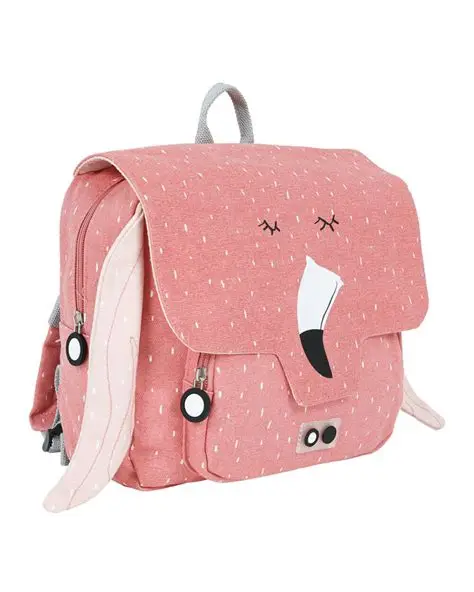 Cartable TRIXIE maternelle Flamant rose – Image 1