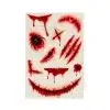 Tatouages Éphémères Visage et Corps Halloween - Thumbnail Image 2