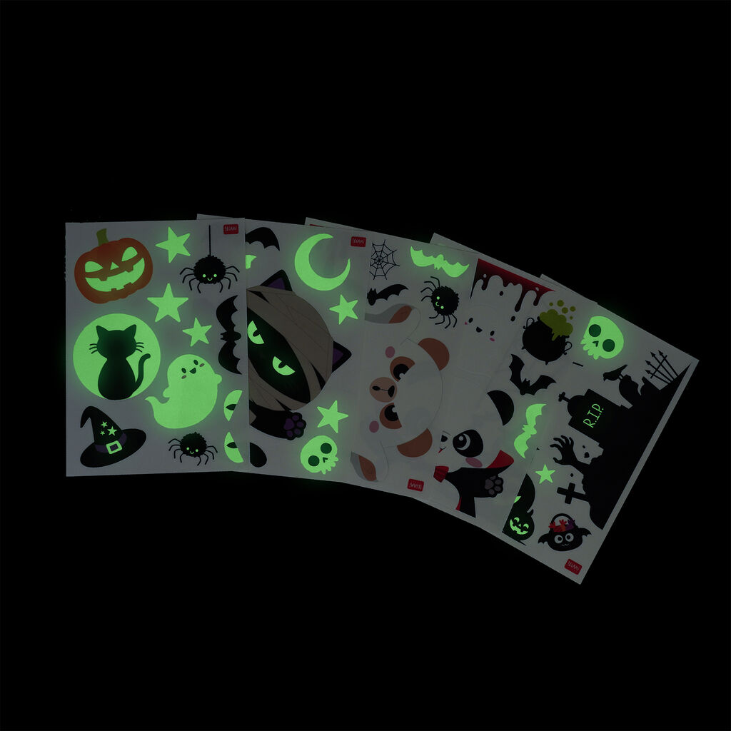 Set Autocollants électrostatiques Halloween – Image 3