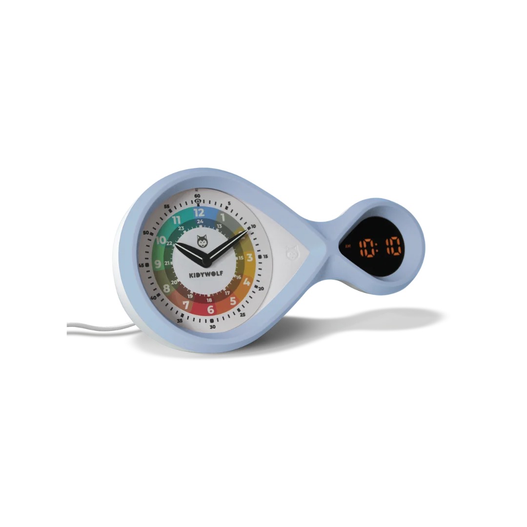 Kidyalarm réveil éducatif bleu – Image 1