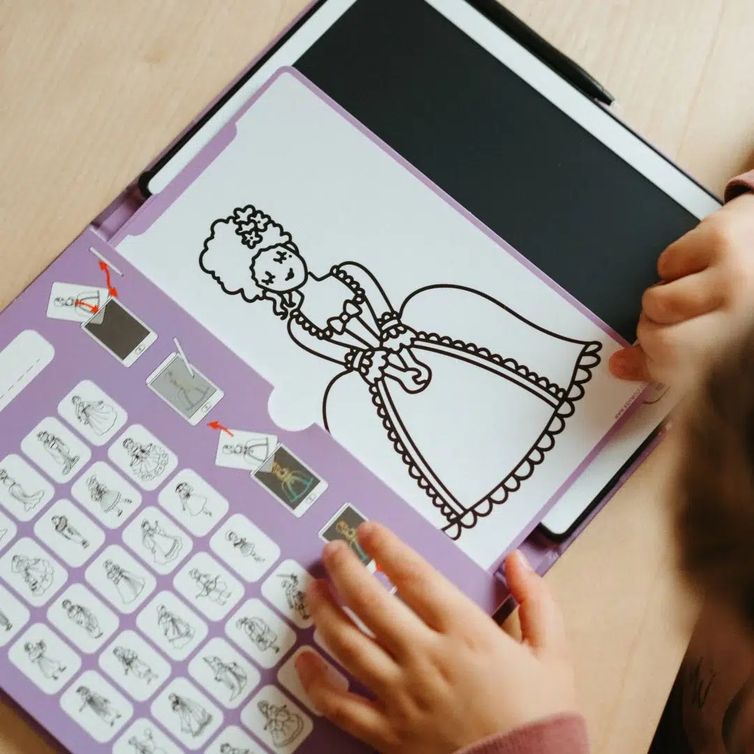 Kidydraw Tablette à dessin princesse – Image 3