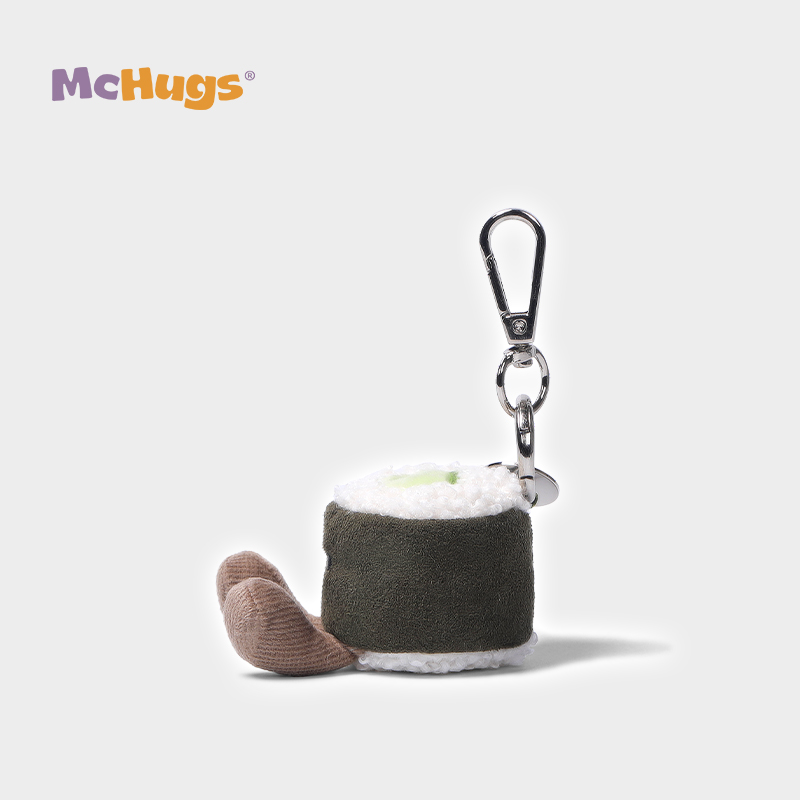 Porte clé sushi rouleaux de sushi au concombre – Image 3