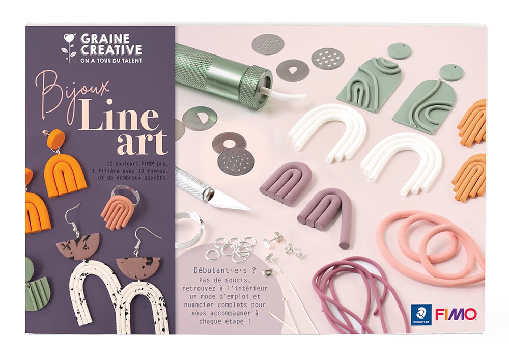 Coffret Fimo Bijoux Line Art – Image 1
