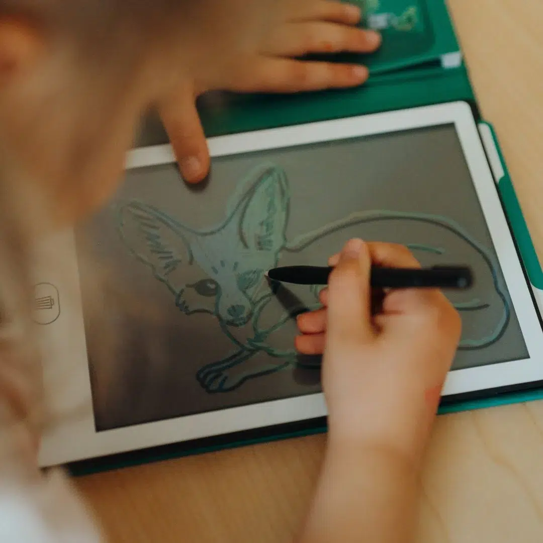 Kidydraw Tablette à dessin animaux autours du monde – Image 3