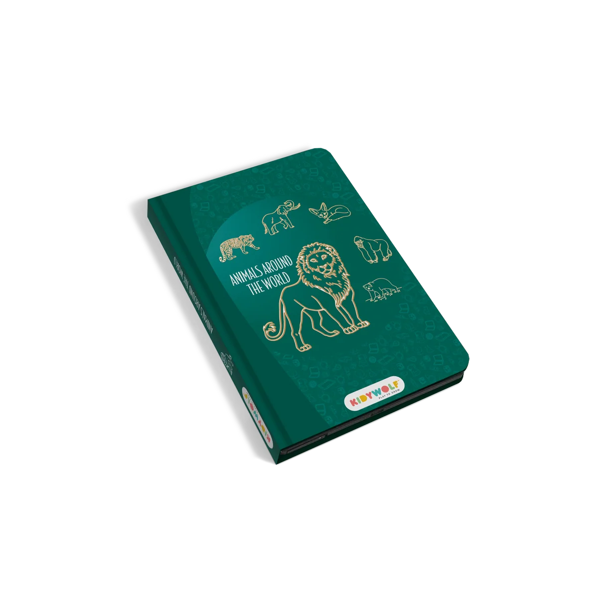 Kidydraw Tablette à dessin animaux autours du monde – Image 1