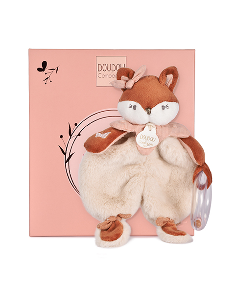 Doudou hochet Mina 18 cm – Image 1