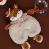 Doudou hochet Mina 18 cm - Thumbnail Image 2