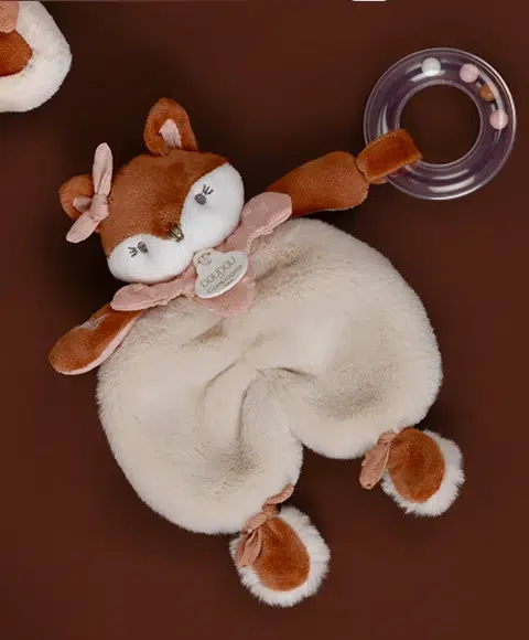 Doudou hochet Mina 18 cm – Image 2