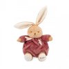 Lapin Patapouf bordeaux 17 cm - Thumbnail Image 2