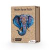 Puzzle en bois éléphant - Thumbnail Image 1