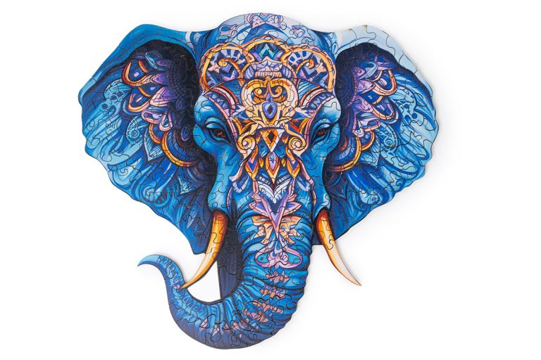 Puzzle en bois éléphant – Image 3